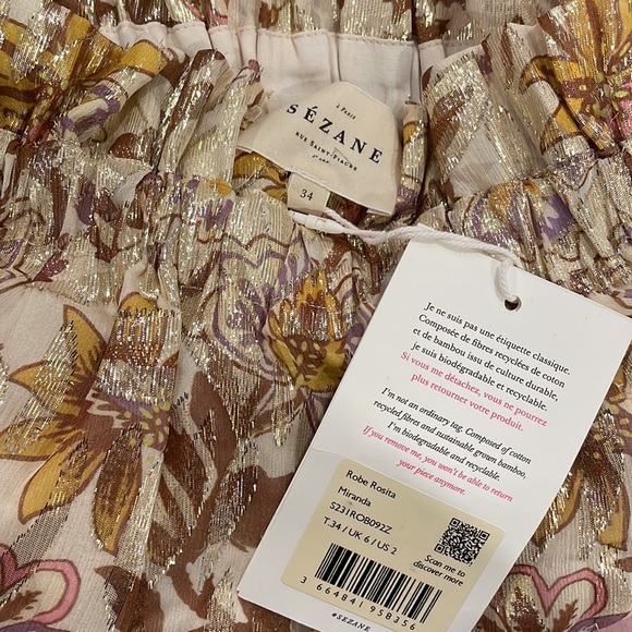 SEZANE ROSITA DRESS - Picture 4 of 4